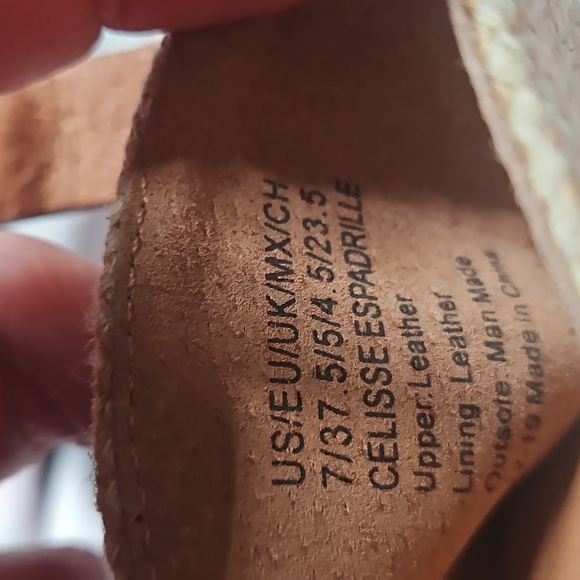 Gentle Souls by Kenneth Cole Celisse Espadrille Wedge Sandal, Women 7 - Picture 2 of 13